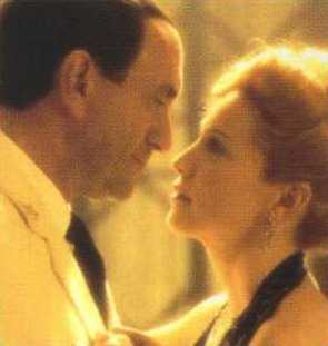 Jonathan Pryce y Madonna como Perón y Eva