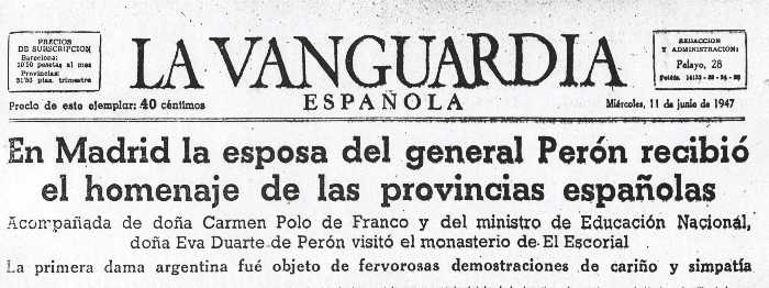 LA VANGUARDIA DEL 11 DE JUNIO DE 1947